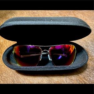 Oakley Plaintiff Squared Chrome/Fire Iridium
